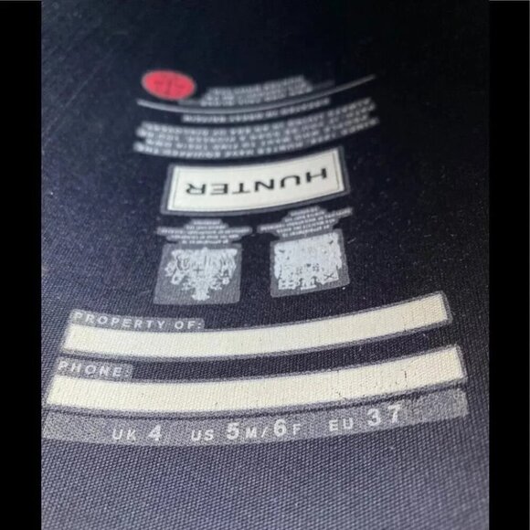 Hunter original tall boots size 6 - Picture 5 of 9